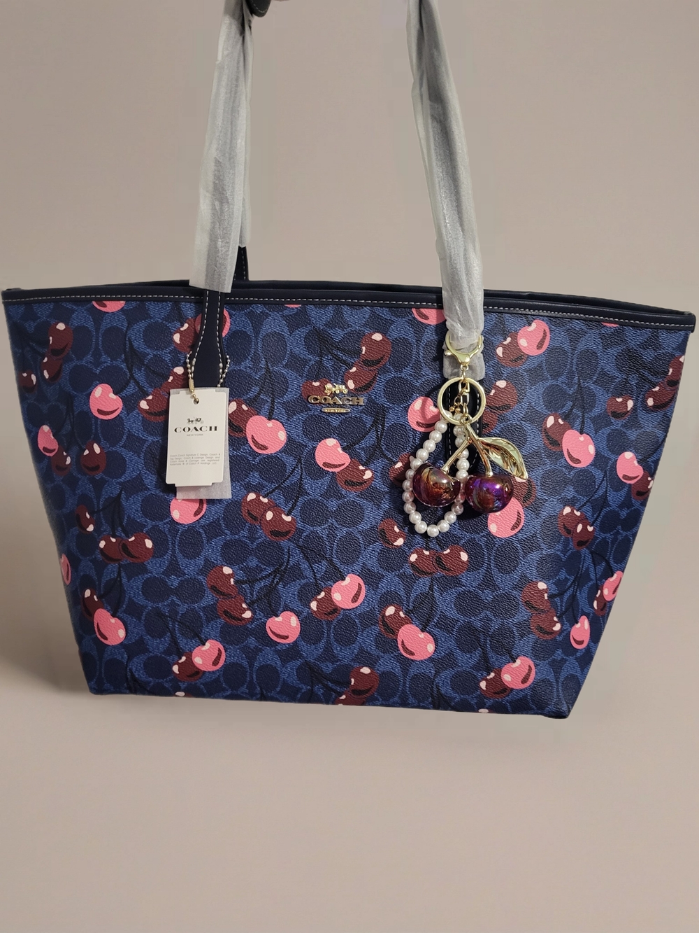 Coach NwT Coach Cherry Tote.